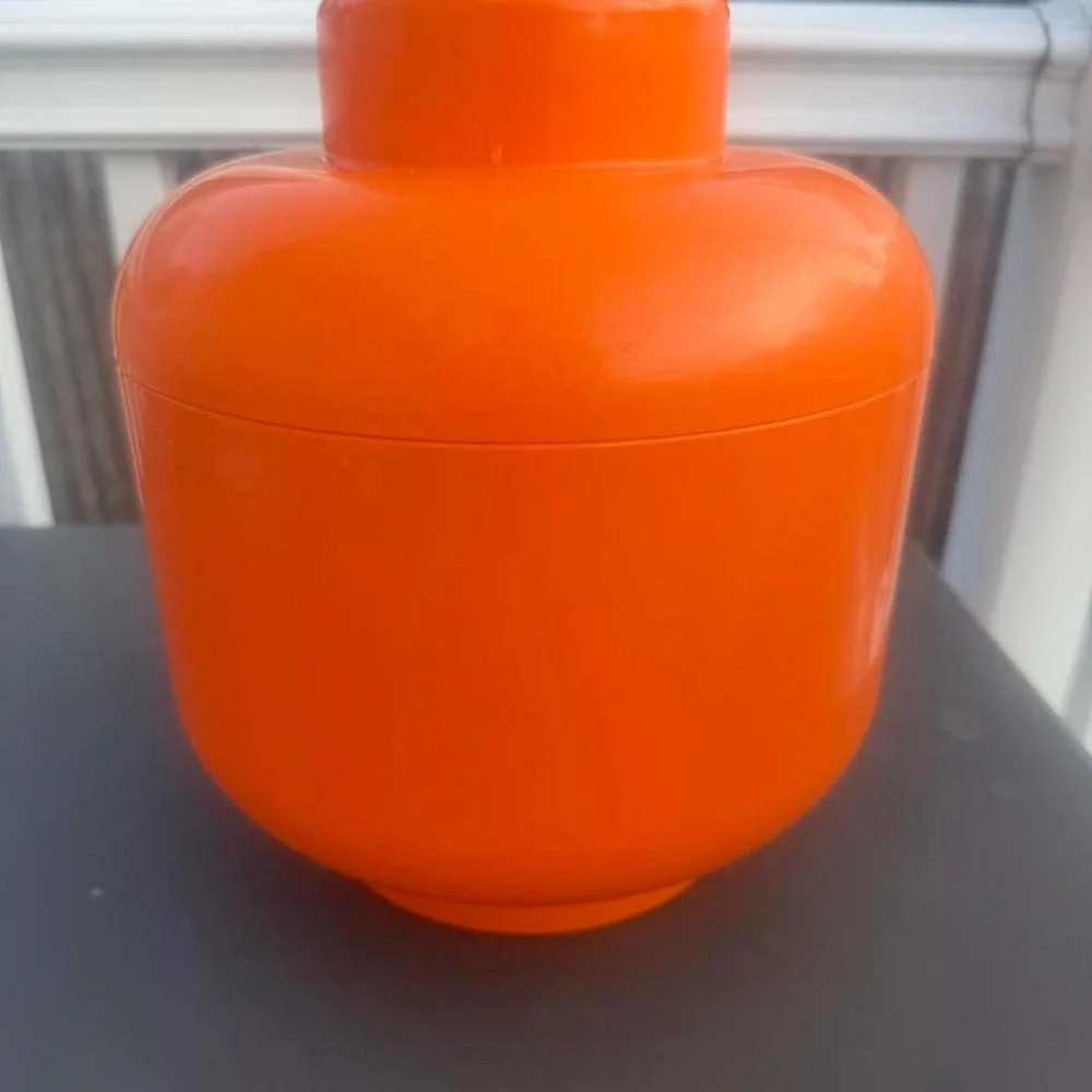 Lego Orange Pumpkin Jack O Lantern Brick Storage LARGE